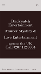 Mobile Screenshot of blackwatchentertainment.co.uk